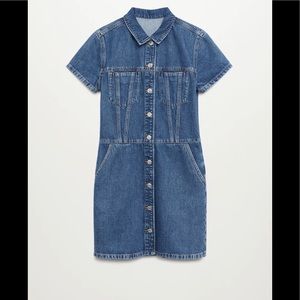 Mango denim dress